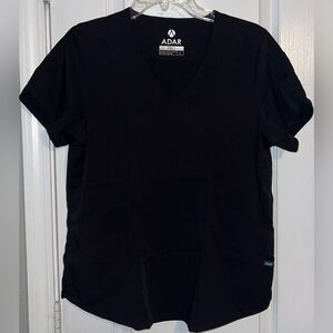 Adar EUC black scrub top